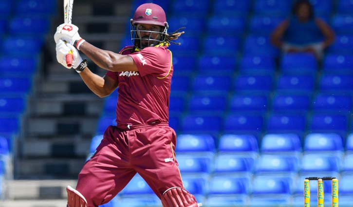 বাংলাদেশের বিপক্ষে টি-টোয়েন্টিতে নেই গেইল