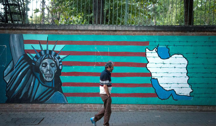 Anyone trading with Iran will not trade with U.S.