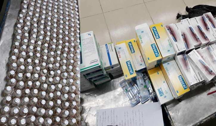 Medicine worth Tk1.6cr seized at Dhaka airport