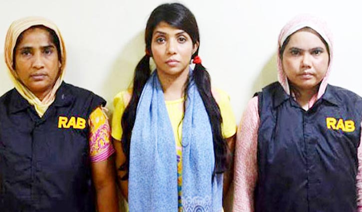 Actress Nawshaba put on fresh remand