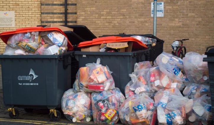 Plastic food pots and trays are often unrecyclable