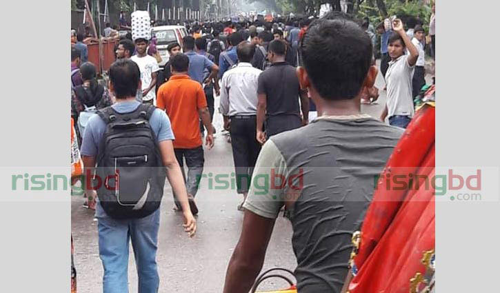 Protesters allegedly attacked at Jigatala