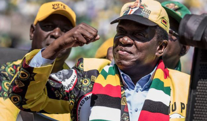  Emmerson Mnangagwa wins Zimbabwe presidential election