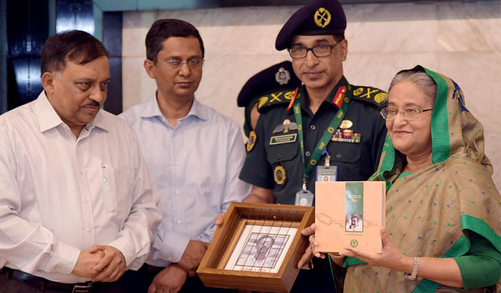 PM unveils book on Bangabandhu’s prison life