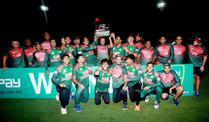 Bangladesh win T20I series