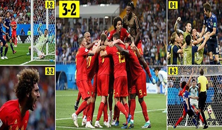 WC 2018: Belgium shocks Japan with stunning rally