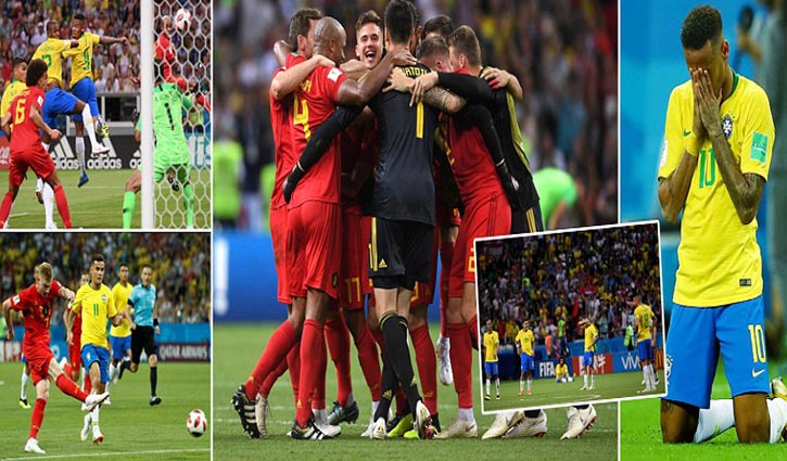 Belgium defeats Brazil to reach World Cup semi-finals