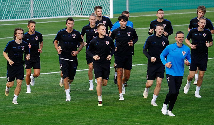 Croatia coach not worried over fitness of players