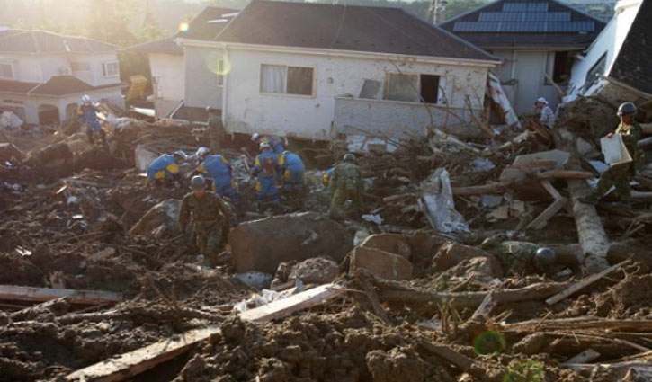 Japan floods: Death toll nears 200