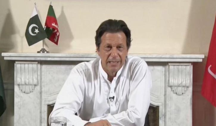 Imran Khan claims victory amid rigging claims