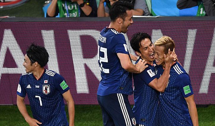 Honda salvages 2-2 draw for Japan against Senegal