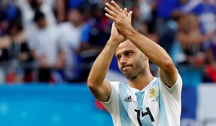 Mascherano retires after Argentina World Cup exit