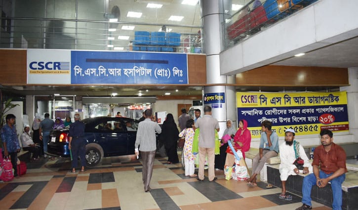 CSCR Hospital fined Tk 4 lakh