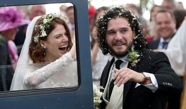 বিয়ে করলেন ‘গেম অব থ্রোনস’ তারকা জুটি