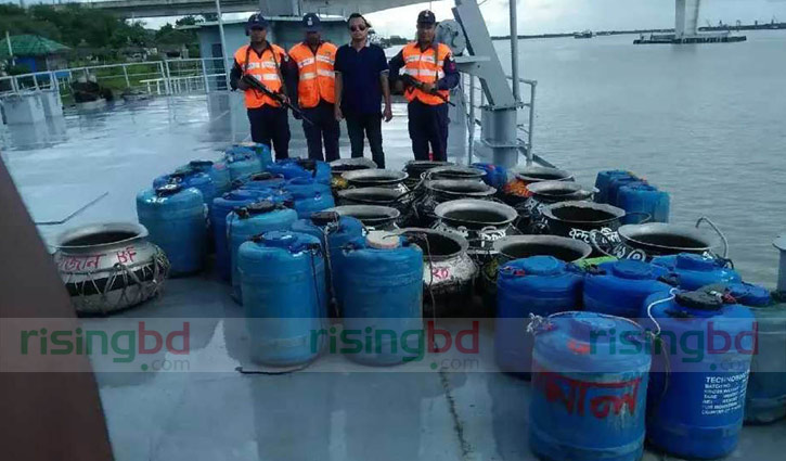 Shrimp spawn, tortoise worth Tk 1.15cr sized in Khulna