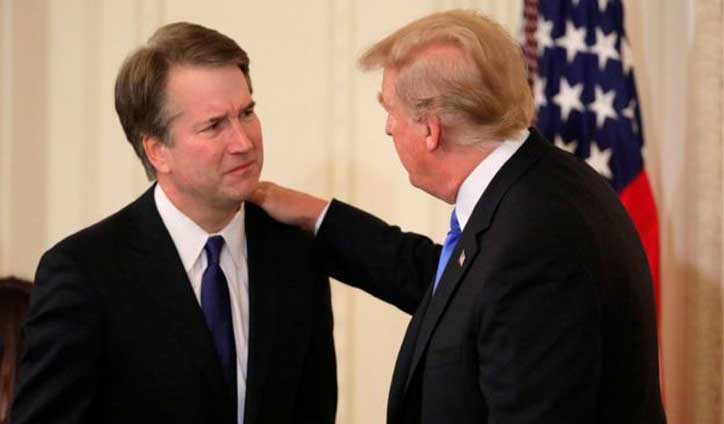 Trump names Kavanaugh for Supreme Court