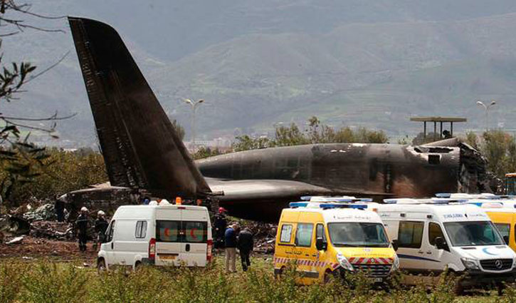 Algeria plane crash leaves 257 dead