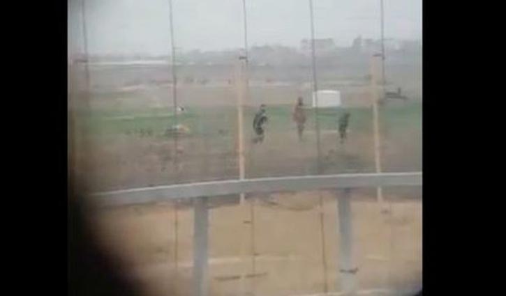 Video shows Israelis rejoicing after shooting Palestinian