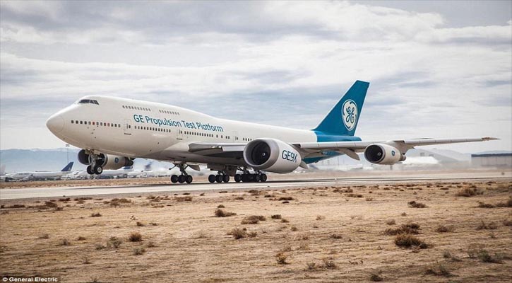 World's biggest jet engine takes to the skies