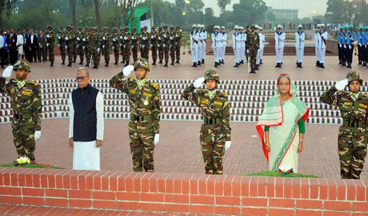President, PM pay respects at Nat'l memorial