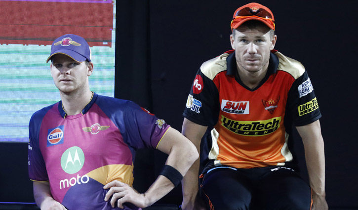 আইপিএলেও নিষিদ্ধ স্মিথ-ওয়ার্নার