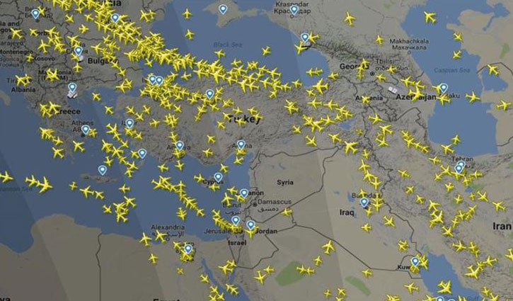 EU air traffic control agency warns of flights over Syria