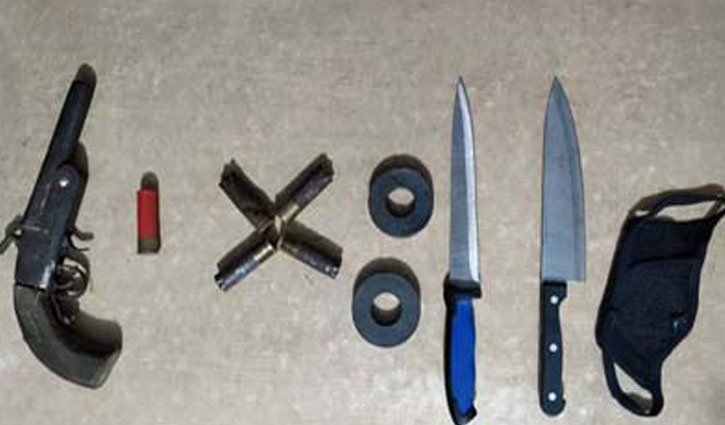 Two held with firearms in Chattogram