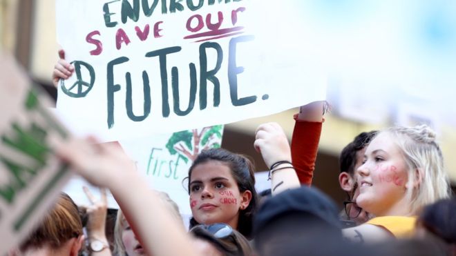 Australian students in mass climate protest