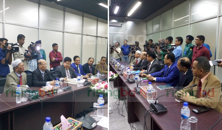 14-party delegation meets EC