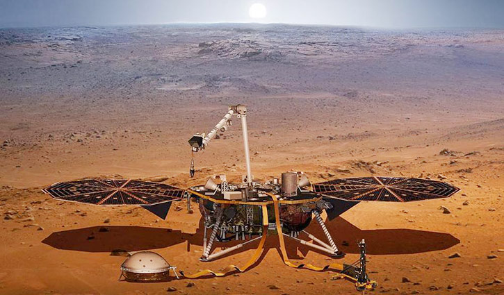‘InSight’ lands on Mars