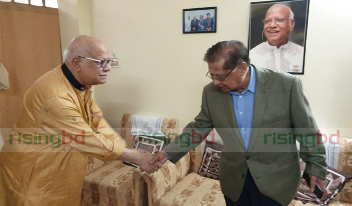অর্থমন্ত্রীর বাসায় সৌজন্য সাক্ষাতে ইনাম চৌধুরী অর্থমন্ত্রীর বাসায় সৌজন্য সাক্ষাতে ইনাম চৌধুরী