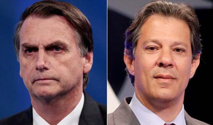  Far-right candidate wins first round in Brazil