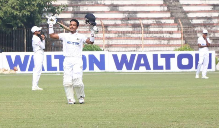 Tasamul hits century for Chattogram Division