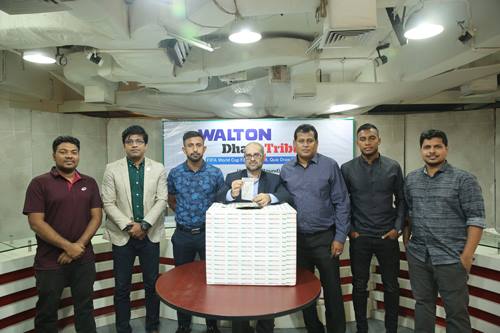 Walton-Dhaka Tribune WC Football Quiz draw held