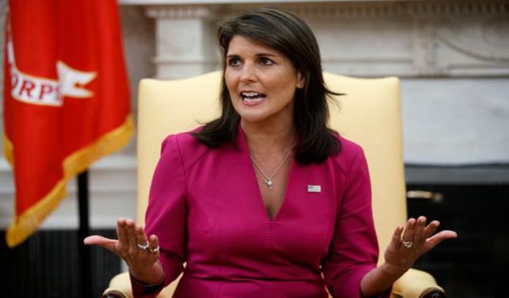 US ambassador to UN Nikki Haley resigns