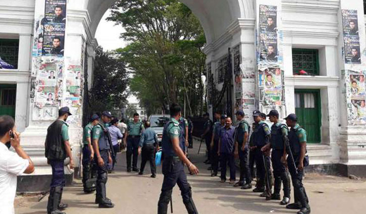 Security tightened in city
