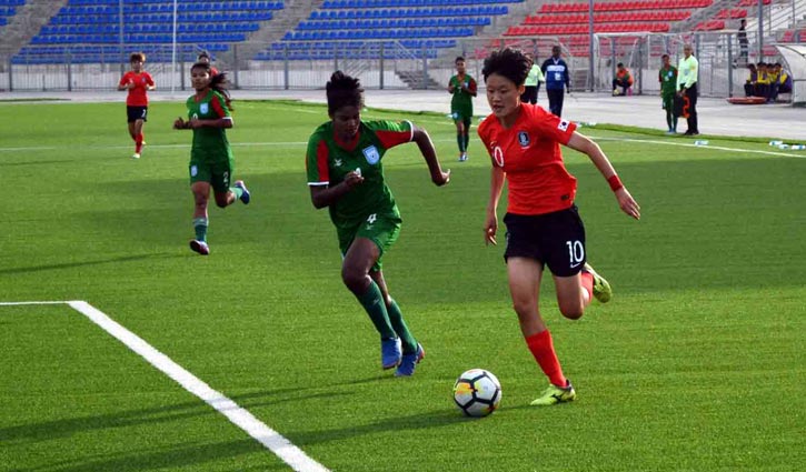S Korea girls beat Bangladesh by 7-0