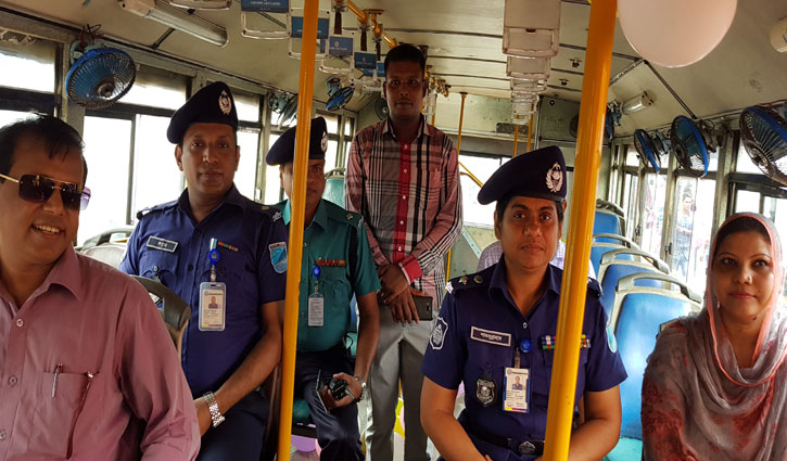 গাজীপুরের  দুটি রুটে বিআরটিসি বাস চালু