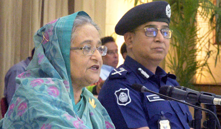 Police playing due role to establish peace: PM