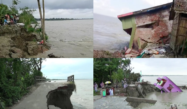 Take action to prevent river erosion