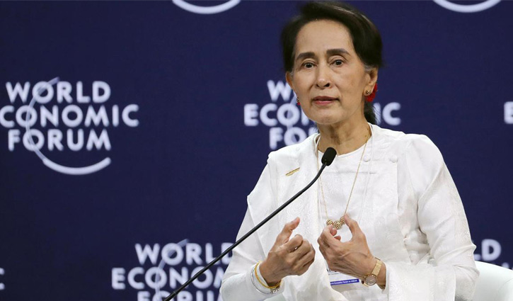 Suu Kyi defends verdict against Reuters journalists