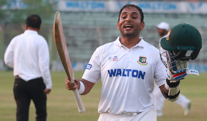 Tushar hits double ton again