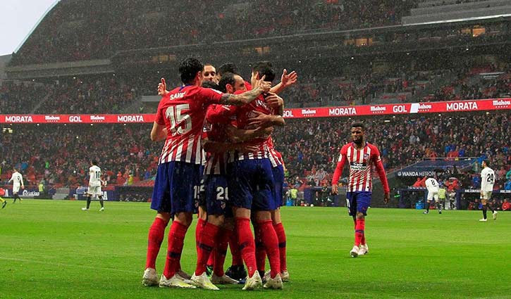 বার্সাকে অপেক্ষায় রাখল অ্যাটলেটিকো