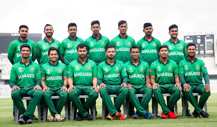 উন্মোচন হলো বাংলাদেশের বিশ্বকাপ জার্সি