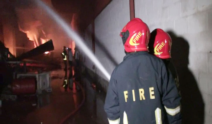 Fire at Cumilla EPZ spinning mill