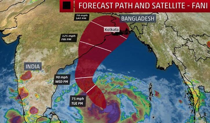 Fani likely to affect Bangladesh coast Friday morning