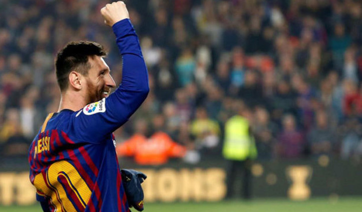 কাতালান সরকারের বিশেষ পুরস্কার পাচ্ছেন মেসি