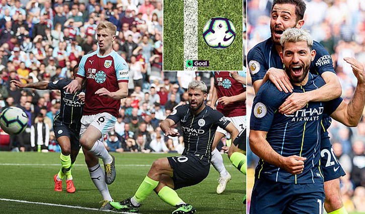 আগুয়েরোর গোলে শিরোপার দৌড়ে শীর্ষে সিটি