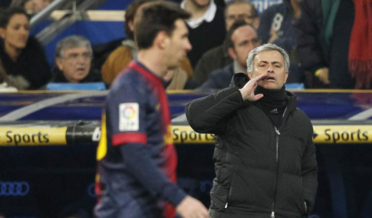 Messi is the God of football: Mourinho