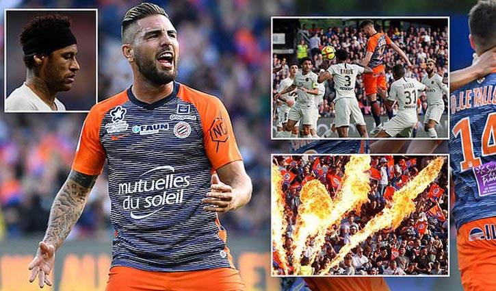 মোঁপেলিয়ের বিপক্ষে হারল পিএসজি